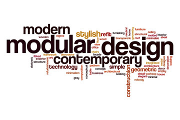 Modular design word cloud