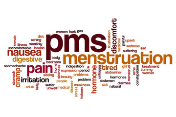 PMS word cloud