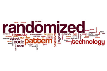 Obraz premium Saliva word cloud