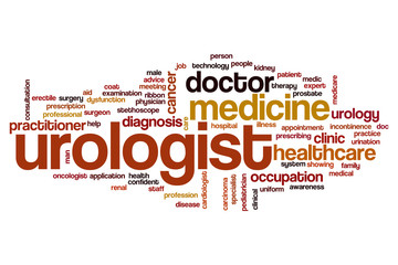 Urologist word cloud