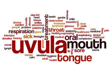Uvula word cloud