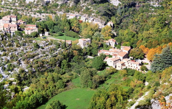 Maisons anciennes à Navacelle