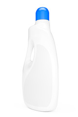 Plastic Detergent Container Bottle. 3d Rendering