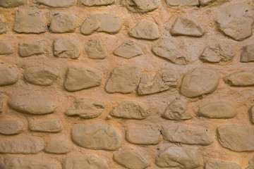Pebble stone floor tile texture wall background