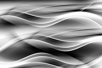 Panele Szklane Podświetlane  Streszczenie czarno-białe nieregularne tło projektu fali