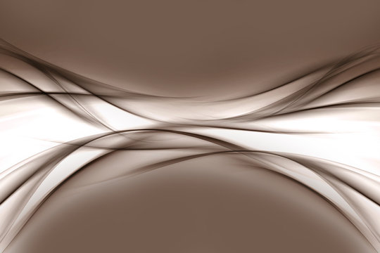 Abstract beautiful motion brown background design. Modern digital illustration.