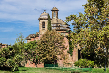 Military Parish Church (1727) Ciutadella Park. Barcelona. Spain.