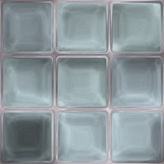 Soft blue grey glass or crystal tiles unique seamless texture 