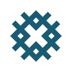 Obraz premium Abstract square logo design