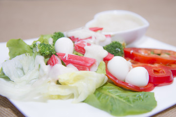 Salad, health