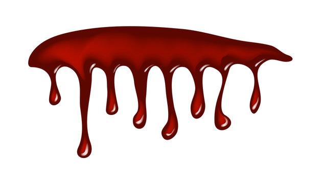 blood, ink drip, dripping paint vector symbol icon design.