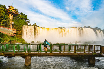 Iguazu falls, Foz do Iguazu, Brazil