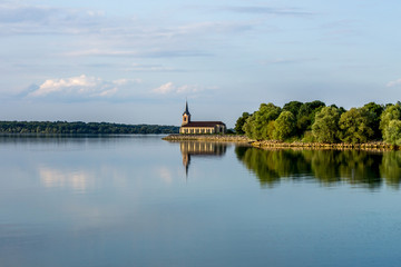 Lake of Der-Chantecoq in France.