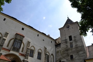 Architecture from Krivoklat castle with details