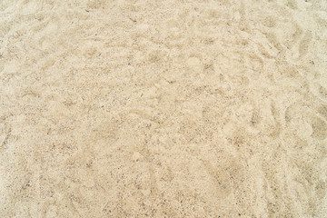 Sandkasten / Sandkasten mit viel Sand - obrazy, fototapety, plakaty