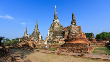 Fototapeta na wymiar Wat Phra Sri Sanphet
