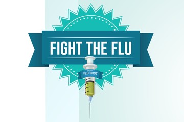 Composite image of fight the flu 