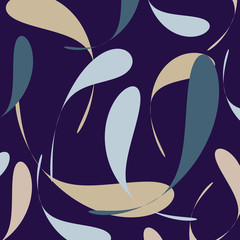 Feathers, abstract pattern