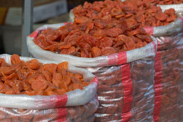Dried apricots.