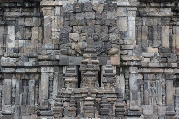 Ruins of Prambanan temple complex, Java island, Indonesia