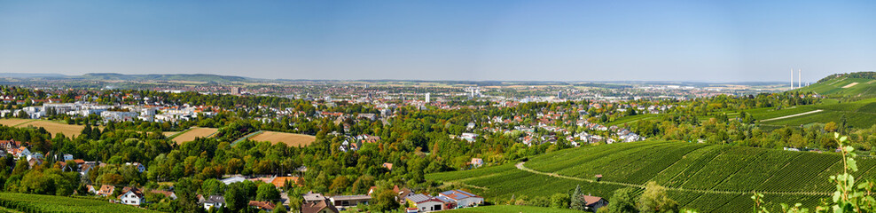 Obraz premium Panorama Heilbronn