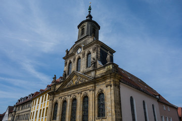 Fototapeta na wymiar Spitalkirche Bayreuth