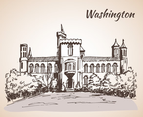 Smithsonian Castle - Washington, USA
