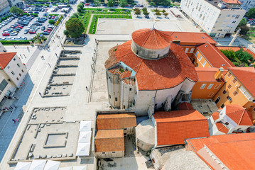 View of old town Zadar