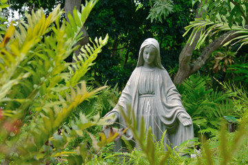 Mary in the Garden