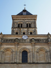 Exterior View of the Basilica  St Seurin in Bordeaux