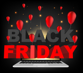 Abstract vector 2016 Black Friday layout background. For creative art design, list, page, mockup theme style, banner, concept idea, cover, sale booklet, print, deal flyer, blank, card, ad, sign, sheet