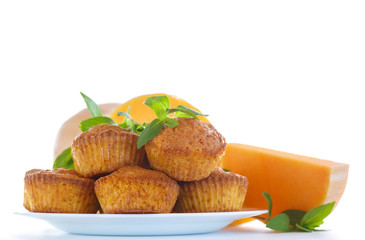 Sweet pumpkin muffins