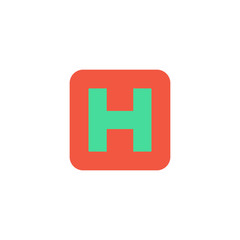 Hospital Icon Vector