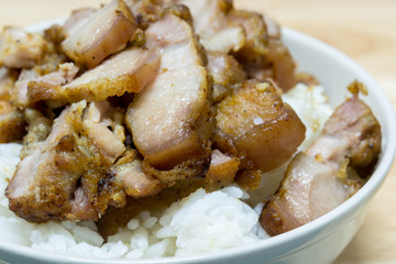Pork fried