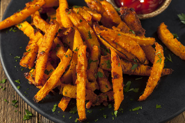 Homemade Organic Pumpkin French Fries