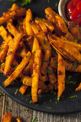 Homemade Organic Pumpkin French Fries