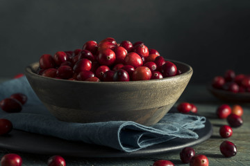 Raw Organic Red Cranberries