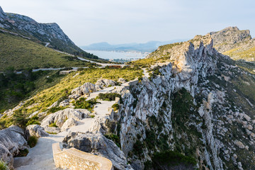 Viewpoint close to Cap Formentor, Majorca