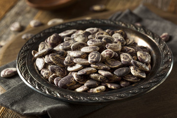 Raw Dry Organic Christmas Beans