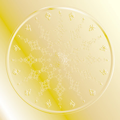 Elegant and decorative design, imitating to stained glass of several colors golden 4.