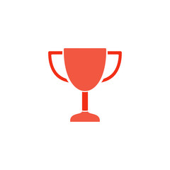 Winner cup Icon Vector