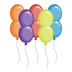 Balloon vector illustration isolated