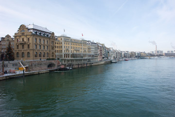 Obraz premium Basel im Winter