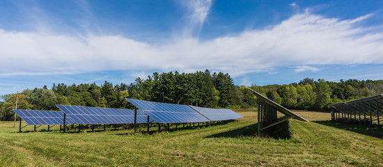 rural farm using solar energy to become self sufficient

