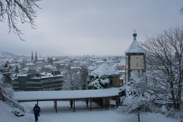 Freiburg im Winter 
