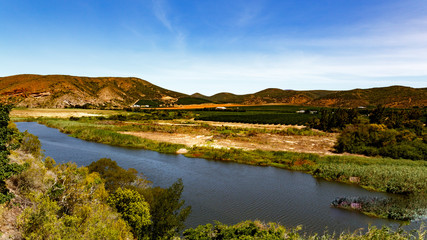 Fototapeta na wymiar Baviaanskloof Landscape - River
