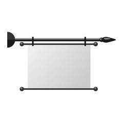 Advertisement billboard template vector