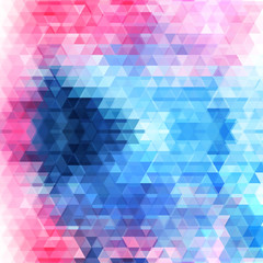 Bright abstract pattern polygons