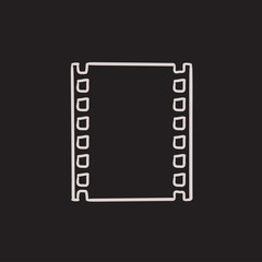 Negative sketch icon.