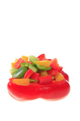 Colourful pepper